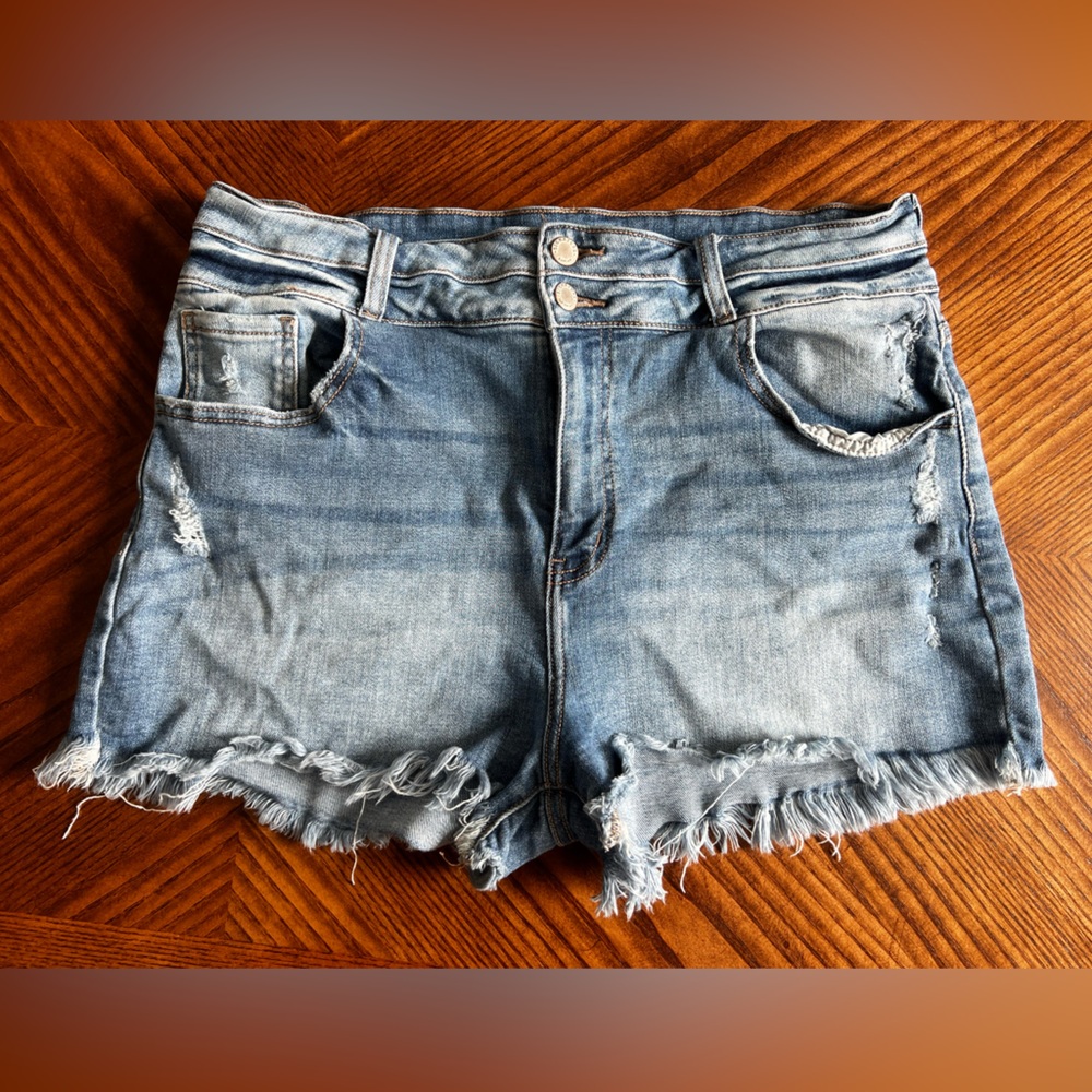 Kancan Signature denim shorts